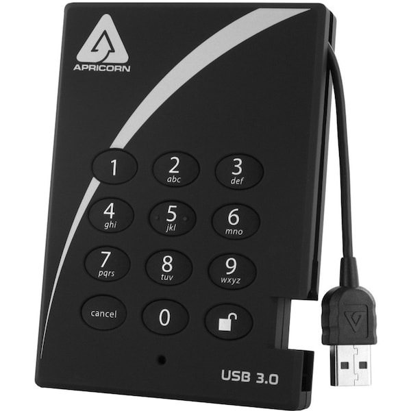 Apricorn Aegis Padlock 3.0 Portable A25-3PL256-500 - main